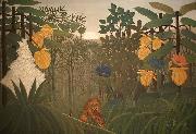 Henri Rousseau The Repast of the Lion Sweden oil painting artist
